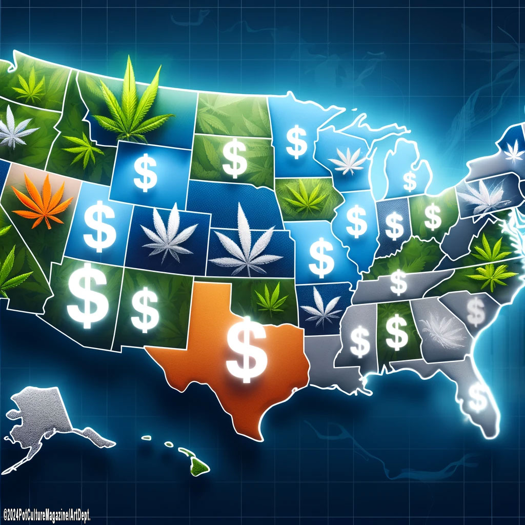 Cash Crop Carnage: States Set to Score Big from Weed’s New Deal